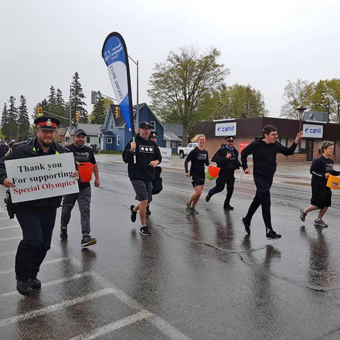 Torch Run  in Saugeen Shores